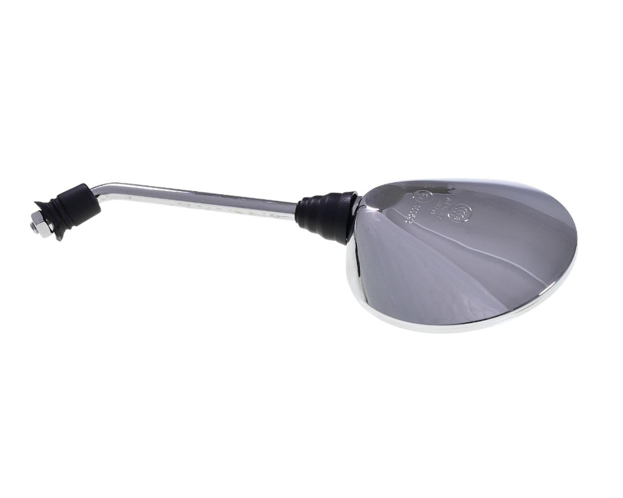 Spiegelset links rechts Vespa LX Piaggio Liberty 50 125 150 Chrom M8 E-geprüft | - Ersatzteile für Roller, Motorrad, Mofa, Moped & Mokick