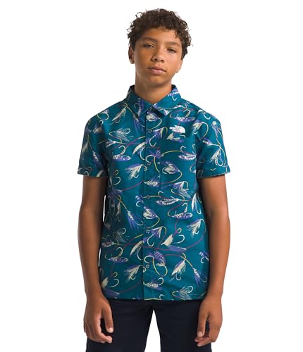 THE NORTH FACE Boys' Short Sleeve Amphibious Button Down