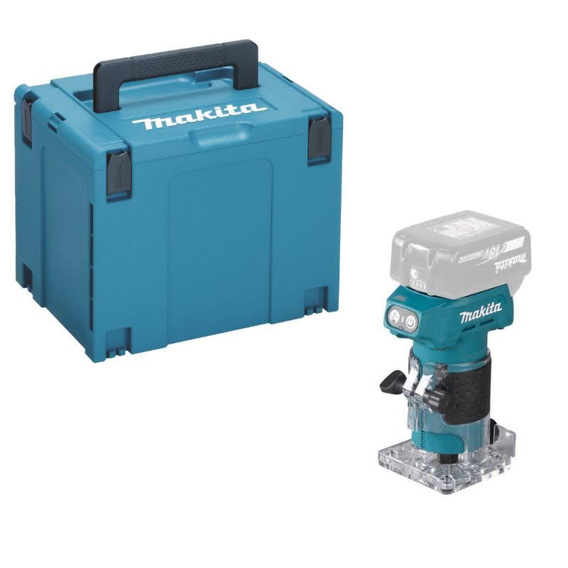Affleureuse 18V Ø 6mm (Solo) en Makpac - MAKITA DRT52ZJ