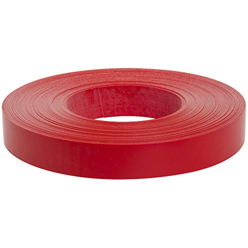 Slatwall Accent Strip, Red Vinyl 128' x 1.18
