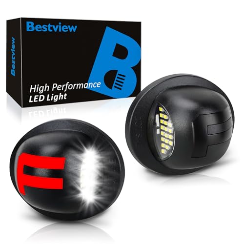 Bestview Led License Plate Tag Lights for Ford F150 F250 F350 F450 F550 by Bestview - Used condition - US$15.66