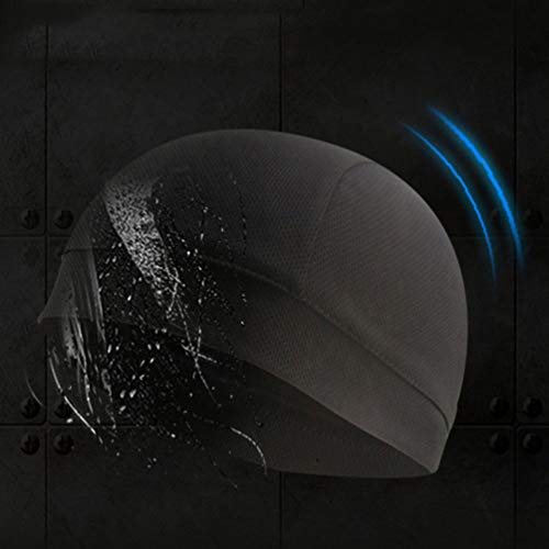 KESYOO 3 peças Capacete Forro Caveira Gorro de Ciclismo Absorção de Suor Gorro de Corrida Gorro Para