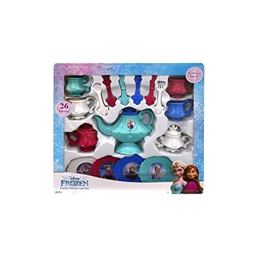 Disney Frozen 26 Piece Dinnerware Tea Set