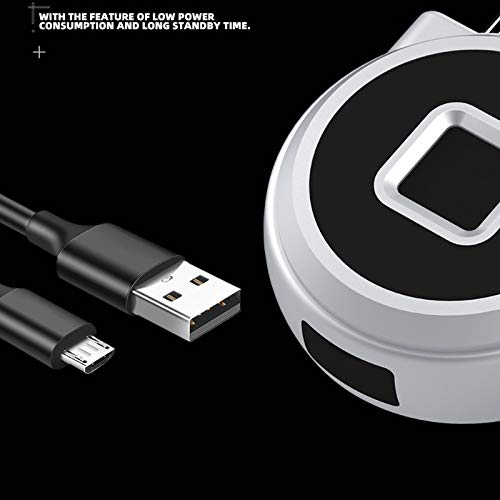 Cadenas intelligent contre l'oubli de code serrure électronique argent - 6