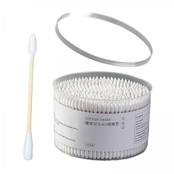CALANDIS™ 2x500x Double Ended Cotton Swabs Comfort for Pet Care Cleaning Beauty Applying tip round | Sponges Applicators & Cotton | Makeup Tools & Accessories | Makeup-image-43