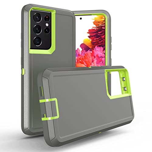 Coque Samsung S22 Ultra et S21 antichoc avec clip ceinture en silicone noir