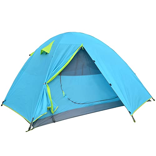 Tente de camping imperméable 1 2 3 places légère aluminium pour voyage et trek