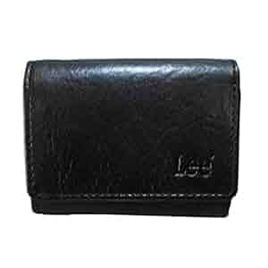 KMRii•黒レザー スタッズ付き3つ折り財布 kmrii 三つ折り財布 レザー スタッズ ウォレット