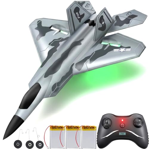 Akargol Rc Plane Jet Extra 3 Battery, Remote Control Airplane 2025 Christmast Gift- New Planes Model...