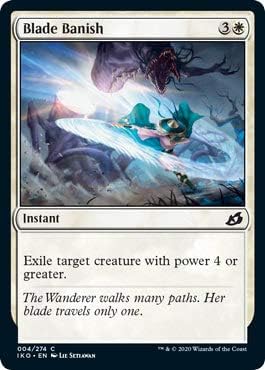 Magic: The Gathering - Blade Banish - Foil - Ikoria: Lair of Behemoths