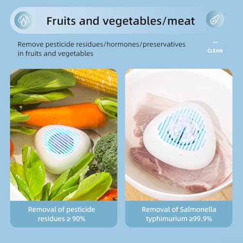 Lavadora recargable de frutas y verduras de limpieza profunda diseñada para purificar productos y utensilios de cocina en cuestión de minutos con fácil operación - imagen 4