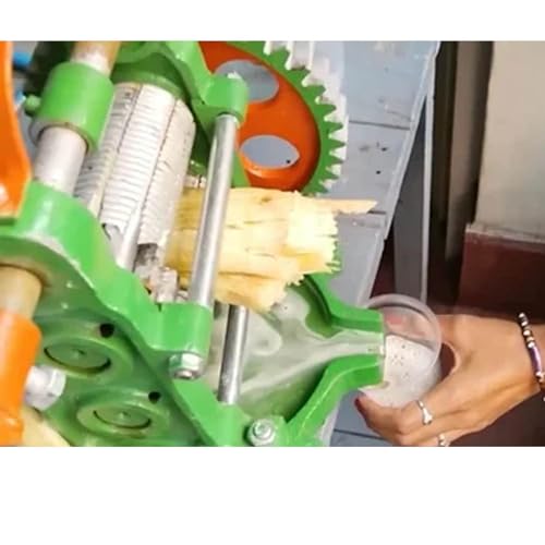 Hand Operated Manual Sugarcane Juice Machine Double roller With High Graded C...