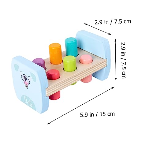 Toyvian 3 Partidas suporte de empilhamento brinquedos de quebra-cabeça brinquedos educativos para cr