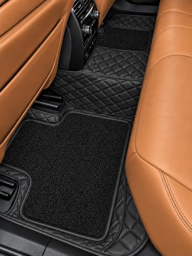 Image of 7D Car Floor Mat for Volvo Xc 40 2018 Onwards | Full Black