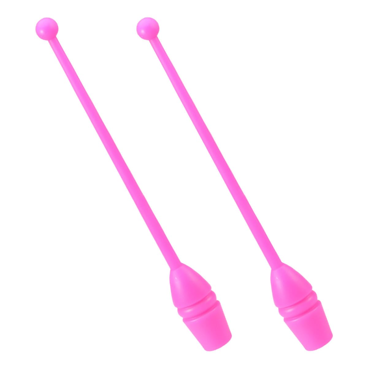Generico Clavette Ginnastica Ritmica Bambina Rosa in Plastico per Ginnastica Artistica e Fitness Accessorio e Bambine