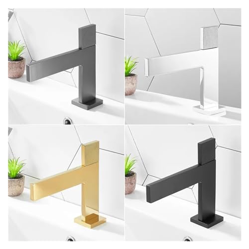 Grifos de cuencas de oro en latón macizo para baños exclusivos 7