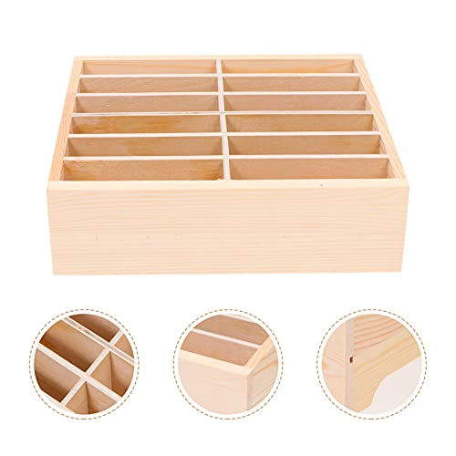LIFKOME 12 Grid Cell Phone Storage Box per Aule