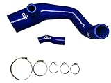 Silicone Air Intake Boost Inlet Hose Compatible With Mini Cooper S R55 R56 R57 2007-2012(blue)