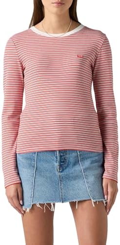 Levi's Lse_Essential Hm LS tee Reds Camiseta para Mujer