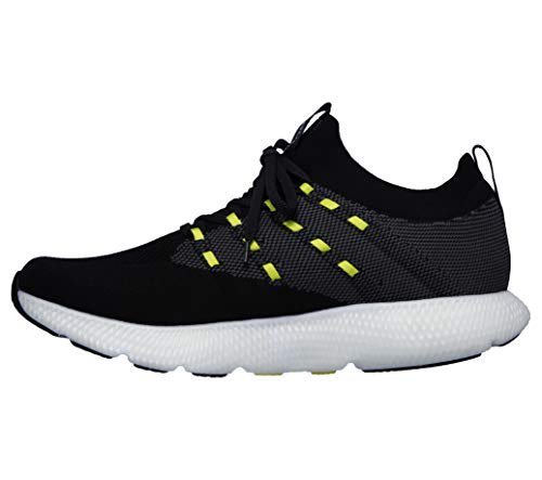 Tênis Skechers Go Run 7 Masculino 55219-bkw, Cor: Preto/verde, Tamanho: 40