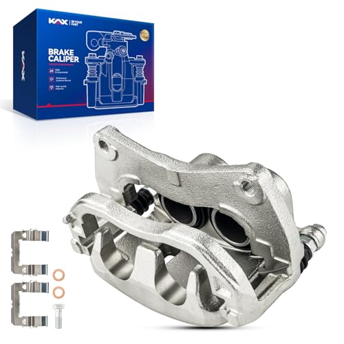 Image of KAX Disc Brake Caliper Assembly Fit for Subaru Outback 2010-2019, WRX 2015-2021, Forester 2014-2018, Legacy 2005-2019, Tribeca 2008-2014, B9 Tribeca 2006-2007, Front Left Driver Side