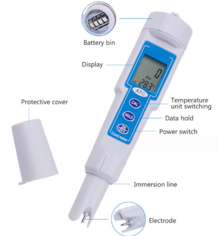 Measurement of conductivityEC Value of CT-3030 Pen Type CONDmeter