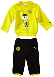 PUMA Baby Trainingsanzug BVB Minicats, Blazing Yellow-Little Boy, 74, 743155 01