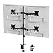Produktbild VonHaus Monitor Halterung für 4 Monitore zwischen 13 und 32  Monitor Halterung mit Anpassbarer Höhe  Voll Neig, Dreh und Schwenkbare Arme