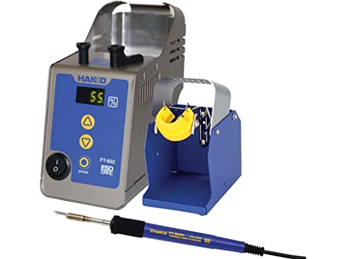 Hakko FT802-53 Digital Thermal Wire Stripper with FT-8003 Hot Knife Handpiece, 120 Volt/76W, (Tweezer Handpiece Sold Separately)