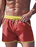 COOFANDY Men Swim Trunks Board Shorts Bathing Suit Swim Boxer Briefs Sexy Short