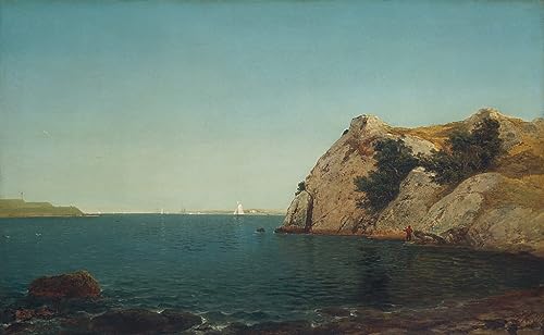 Cuadro decorativo de Newport para un dormitorio relajante con pintura de paisaje marino 60x90