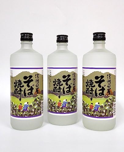 信州白峯 そば焼酎25°(720ml×3本)