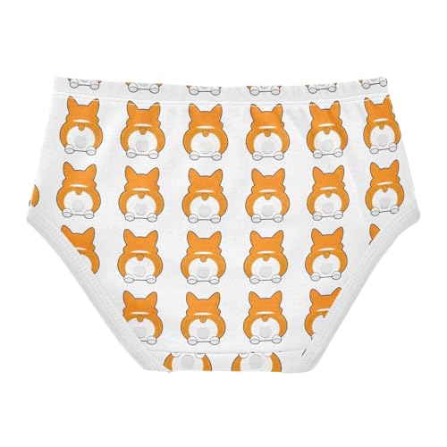 Joisal Cartoon Toddler Underwear Floral 2t Cotton Panties for Girl Cute Cartoon Dogs Kids Undies Briefs2