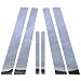 Polished Stainless Pillar Post Trim Cover fits: 2007-2012 Nissan Altima 4 Door Sedan - Ferreus Industries - PIL-011-CR