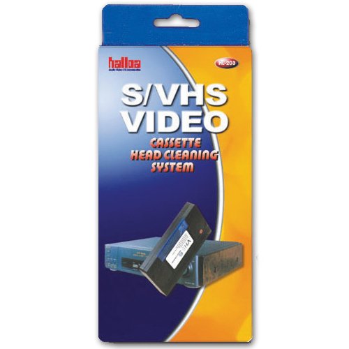 Buy VHS & SVHS video tape head cassette cleaning system Online at