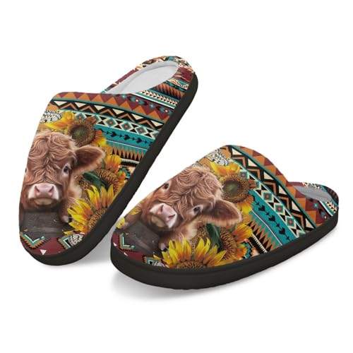 Womens Slippers Soft Warm Cozy Winter House Shoes4