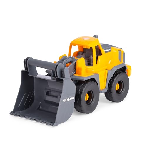 Dickie Toys - Volvo Radlader Tough Loader (26 cm) - Spielzeug-Bagger für...