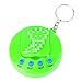 Yosoo123 Virtual Pets Keychain Electronic Digital Pet Game Keyring Children Baby Electronic Toys Nostalgic Virtual Digital Pet Retro Handheld Game Machine(Green)