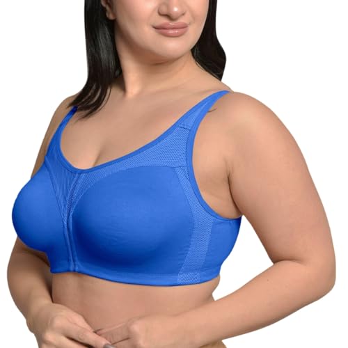 Image of Inner Sense Organic Cotton Bamboo Bra for Woman with M Frame Design I Triple Layered Full Coverage Bra for Heavy Bust Without Padding I Wire-Free Design Innerwear