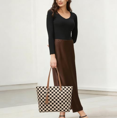Bolso Tote Grande para Mujer con Capacidad miniatura 3