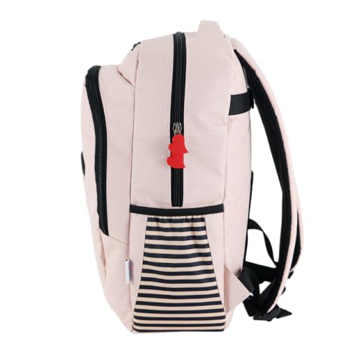 Mochila Estudiantes DOHE Rosa de Gran Capacidad con Compartimento Portátil 4