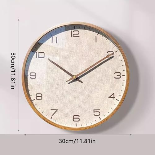 Horloge murale simple TUSUOD contre le bruit nocturne - 2