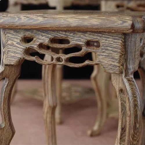 Socle de présentation bonsaï en acajou idée cadeau collectionneur - 4