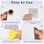 Drywall Repair Kit 10 PCS, 2/4/6 Inch Self-Adhesive Drywall Patch with Scraper and Sandpapers, Aluminum Wall Patch Repair Kit, Plasterboard Hole Repair Kit for Fixing Dry Wall Holes