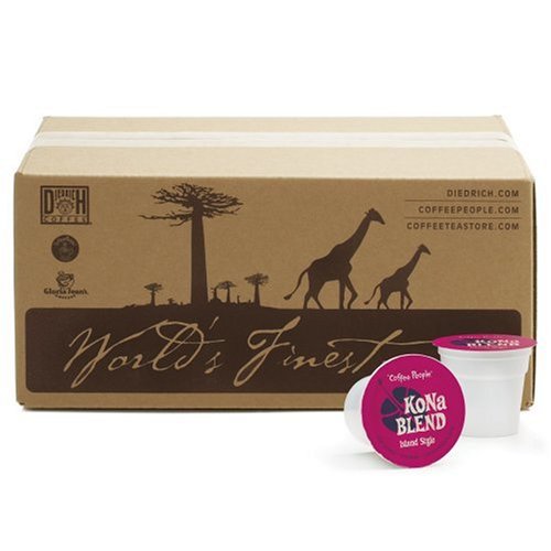Coffee People Kona Blend Island Style, K-Cup Portion Pack for Keurig K-Cup Brewers (Pack of 50)