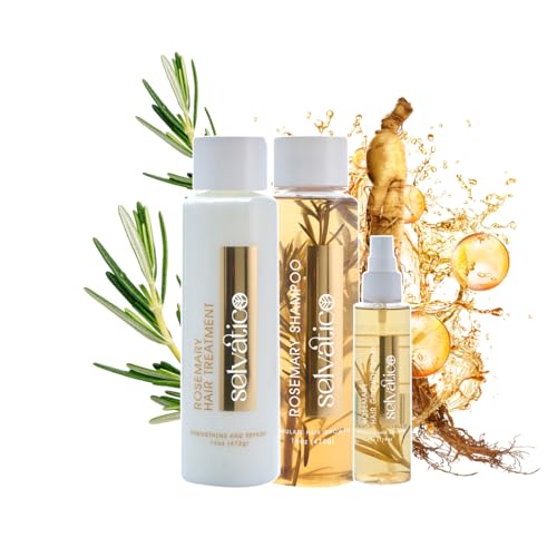 SELVATICO Rosemary Hair Growth Kit – Shampoo + Conditioner +