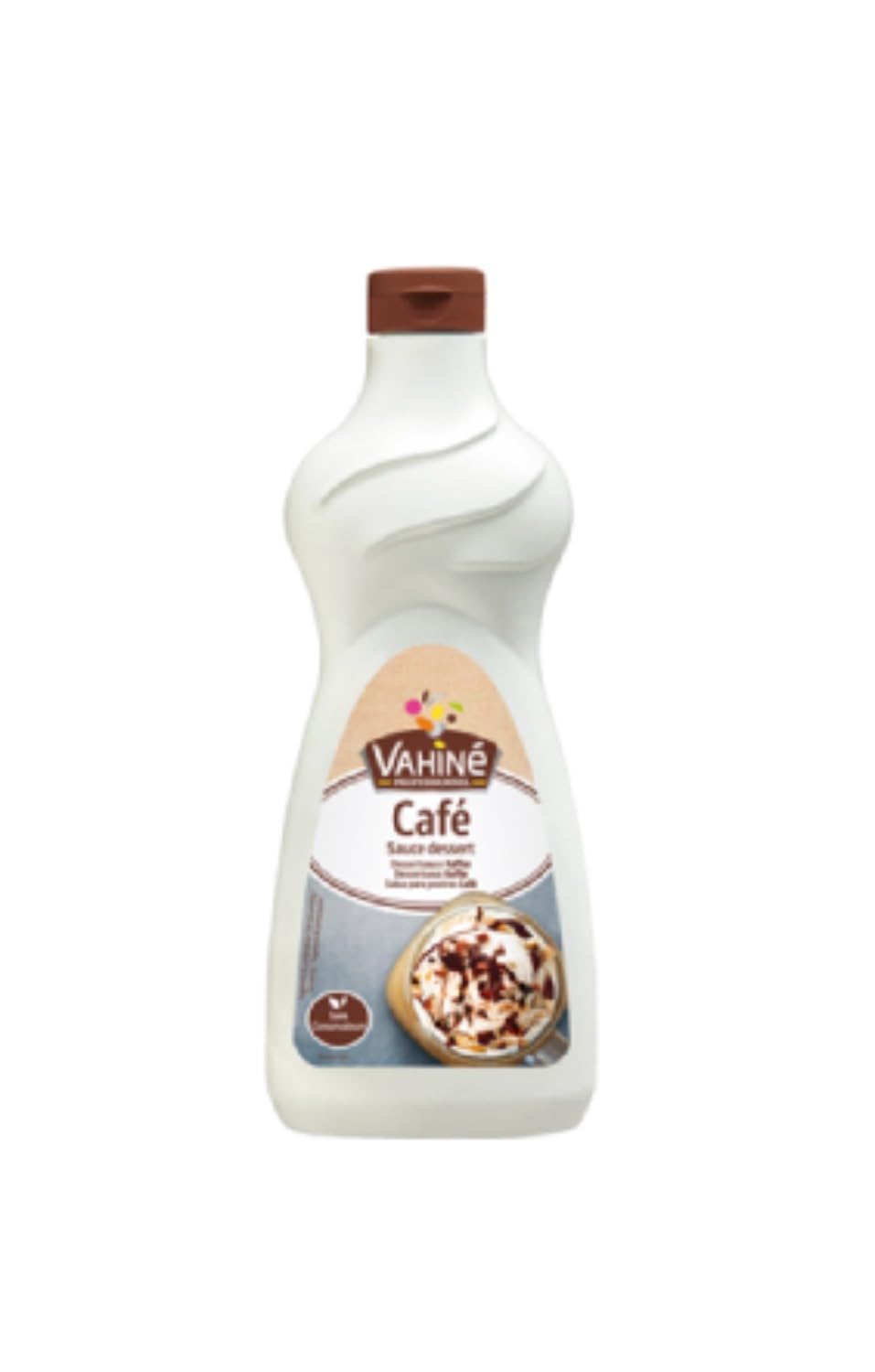 Vahiné Sauce Chocolat Sweeties, Caramel Sweeties, aux Fruits Rouges Sweeties, Café Sweeties, Beurre Salé Sweeties 1kg/Bouteille (1 bouteille, Café sweeties)
