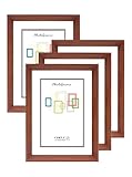🖼 LA MEDIDA QUE NECESITES. Nuestros marcos decorativos puede colocarse de manera horizontal y verticalmente. Cubierta de cristal con material vidrio, incluye peana y gancho para colgar desde la media 10x15cm, hasta 24x30cm.