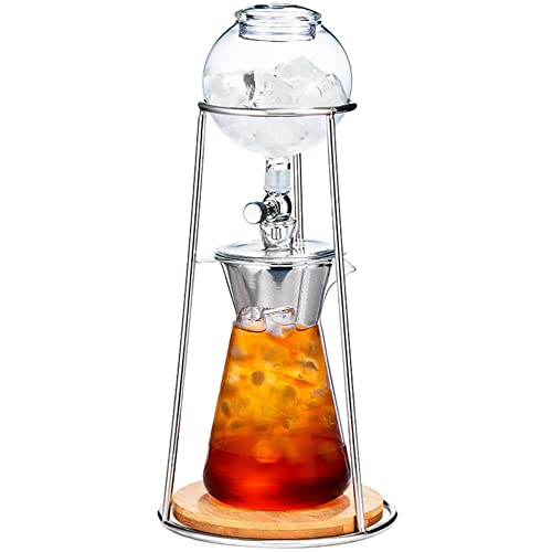 Cafetera fría de té, máquina de café americana, infusión fría para verter sobre café goteo, bebida fría de té de frutas…