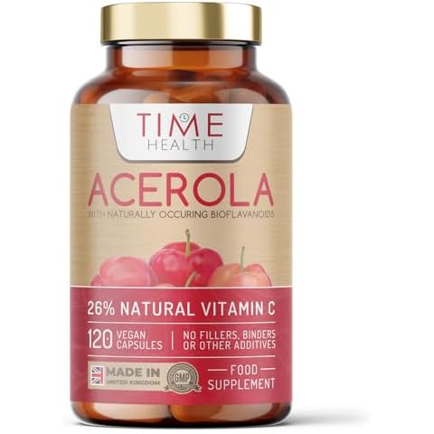 Acerola Cherry Extract Capsules - Vegan Vitamin C Cover